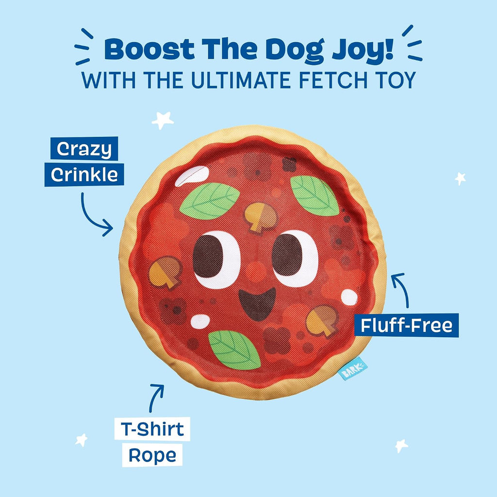 Authentic USA imported Barkbox pizza slice plush alternative for all dog breeds