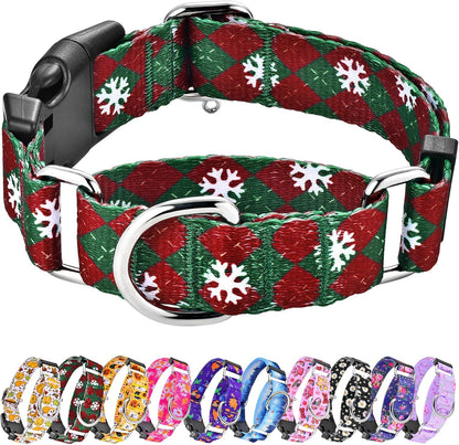 Hikiko Martingale Collar for Dogs Soft Durable Dog Collar for Small Medium Large Boy and Male Dogs No Pull No Slip Safety Buckle Dog Collars (Hill,Medium) - Image 12
