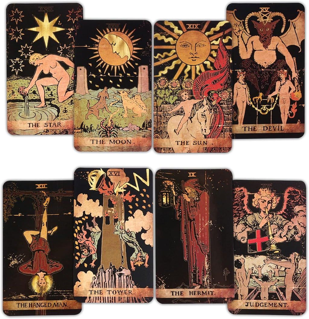 Crafterian tarot cards 78 card deck front view