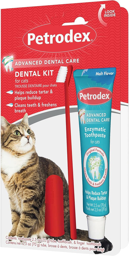Authentic Petrodex enzymatic dental kit for puppies
