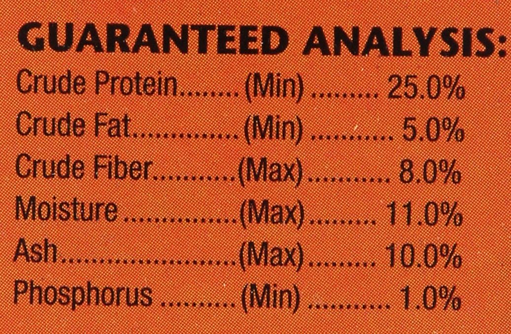 Zoo Med turtle food packaging label details