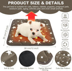 Namalu thermal pet mat showing five layer construction detail