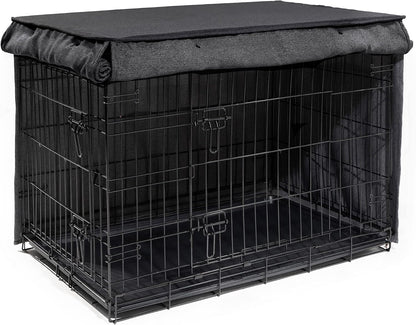 Friends Forever trucker black crate cover showing adjustable roller shades