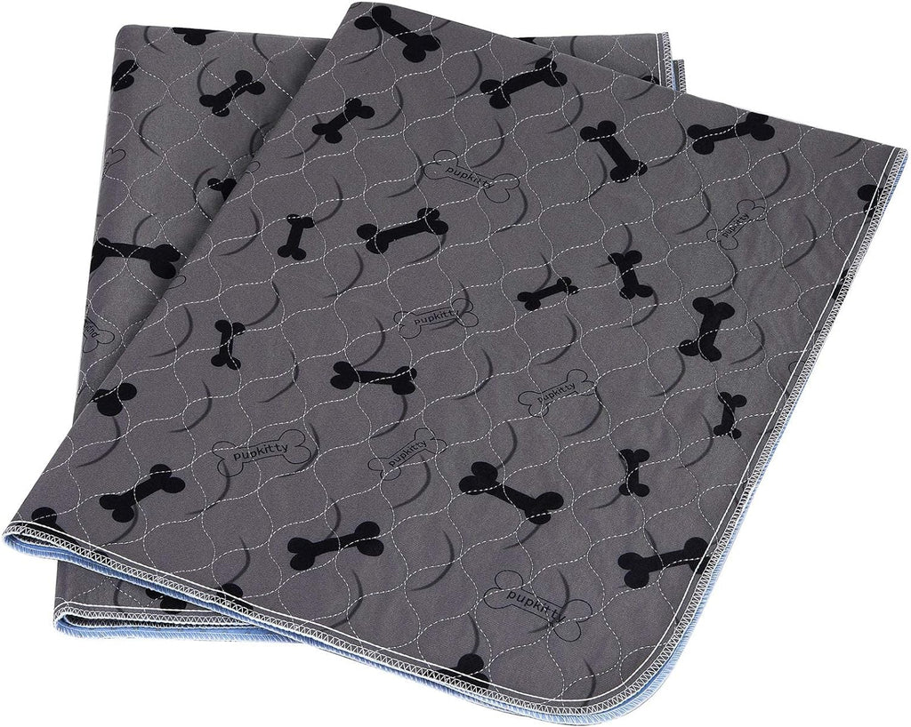 Washable Dog Pee Pads with Free Grooming Gloves,Non Slip Dog Mats with Great Urine Absorption,Reusable Puppy Pee Pads for Whelping,Potty,Training,Playpen - Image 9