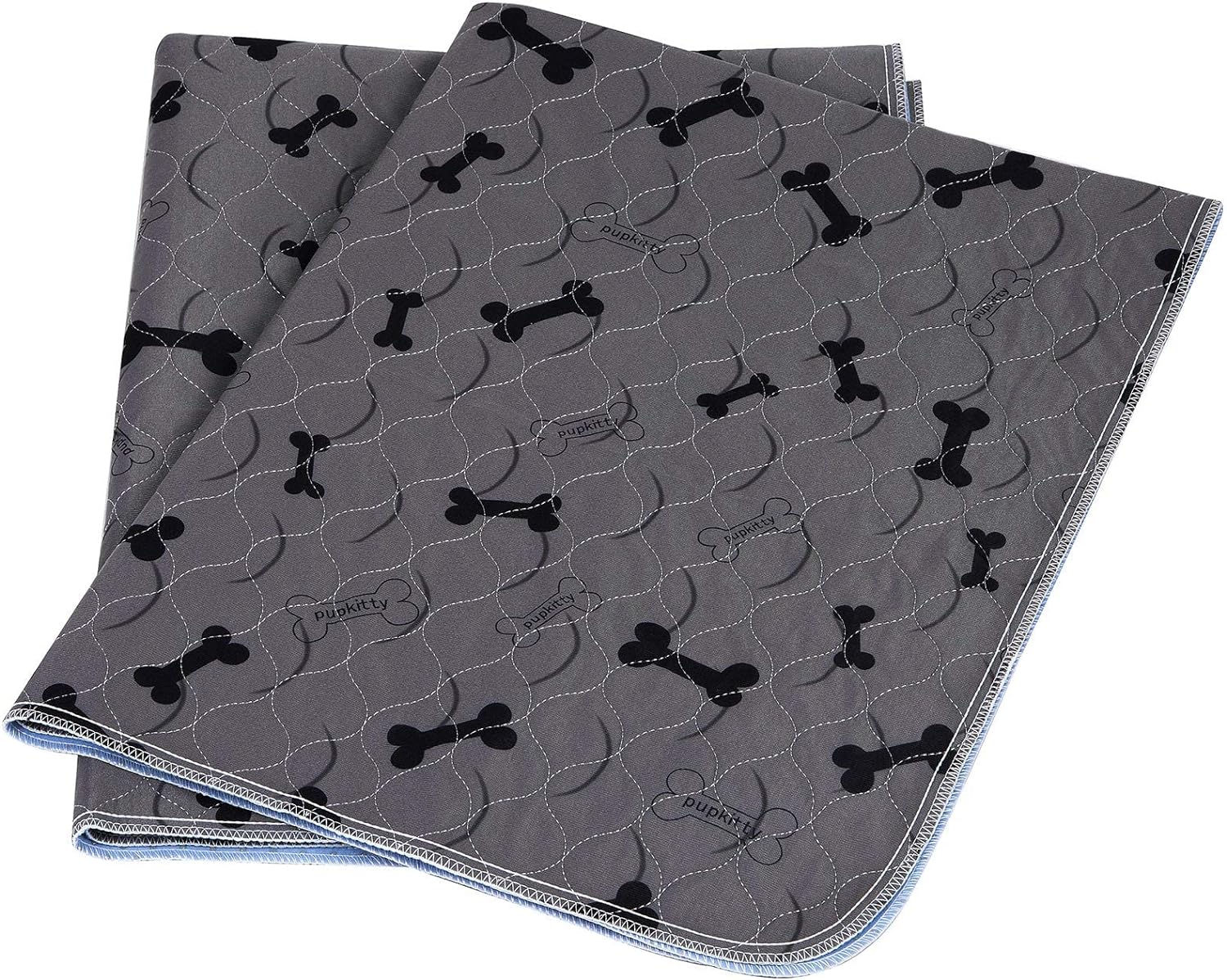 Washable Dog Pee Pads with Free Grooming Gloves,Non Slip Dog Mats with Great Urine Absorption,Reusable Puppy Pee Pads for Whelping,Potty,Training,Playpen - Image 9