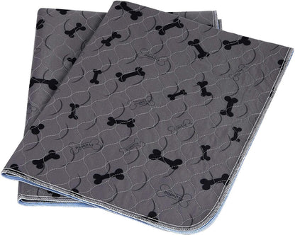 Washable Dog Pee Pads with Free Grooming Gloves,Non Slip Dog Mats with Great Urine Absorption,Reusable Puppy Pee Pads for Whelping,Potty,Training,Playpen - Image 9