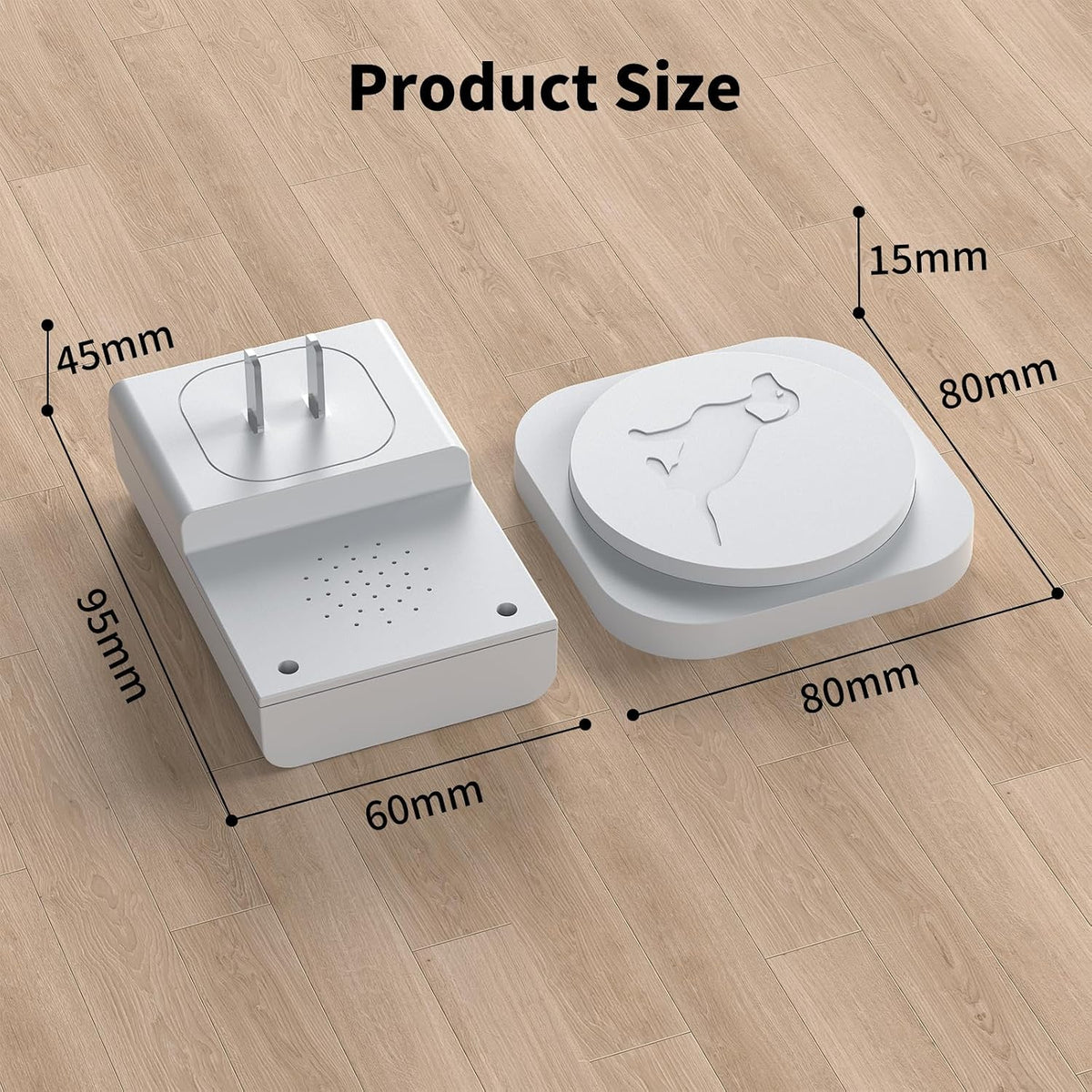 JeaTone wireless dog bell packaging and components