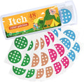 YARKOR Bug Bite Patches 48 Count front view packaging of natural itch relief stickers