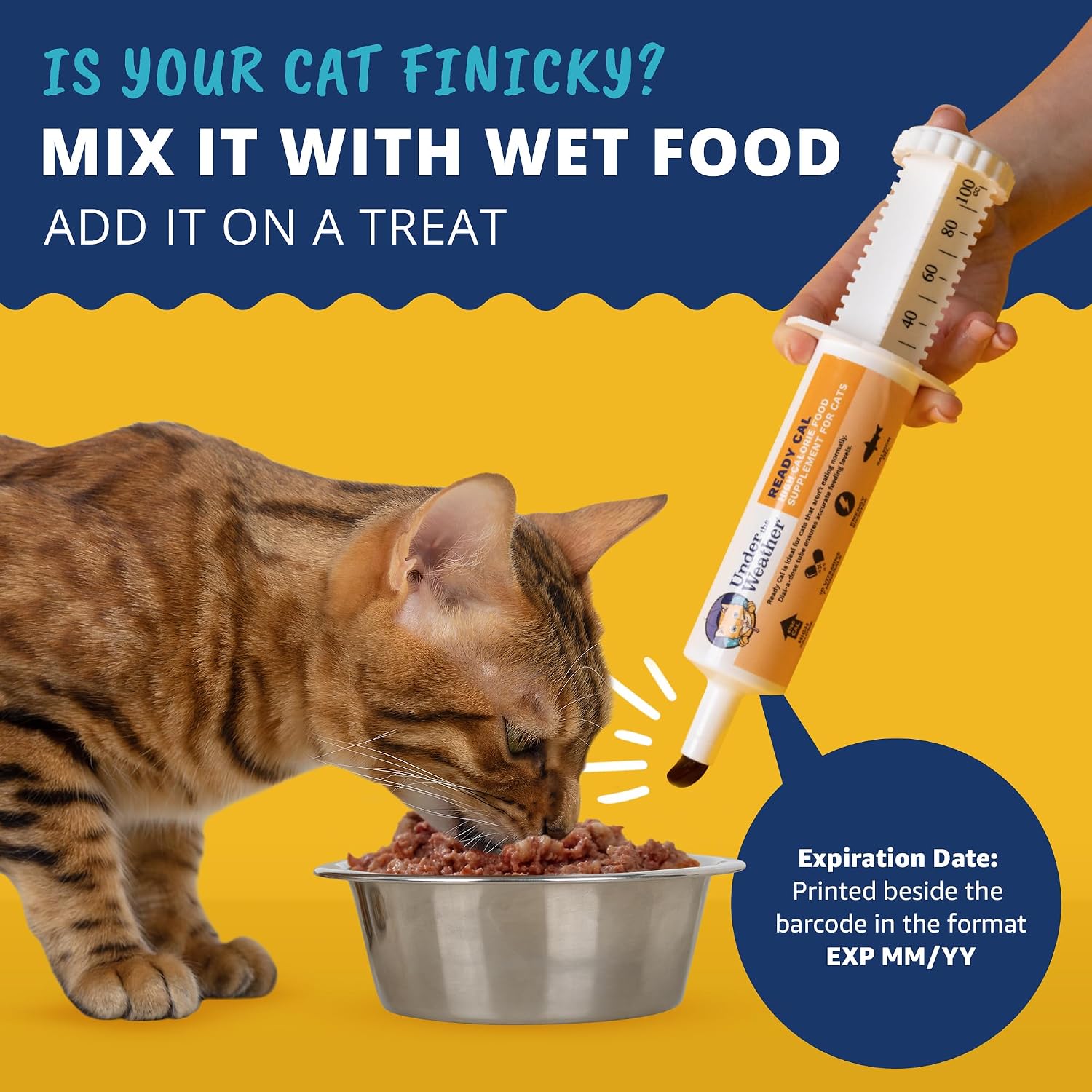 Under The Weather cat weight gainer gel texture