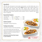 Close-up of Purina Fancy Feast Petites roasted turkey and sweet potato label