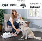 Uproot Clean Pet Groomer Vacuum Kit 7 in 1 - Cat & Dog Grooming Kit with Brush, Detangle, Deshed, Trim, Clean, & Dry Attachments - Complete Cat & Dog Grooming Vacuum for Shedding Pets - Image 9