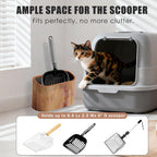Removable inner bucket of Ayipaqen litter scoop caddy