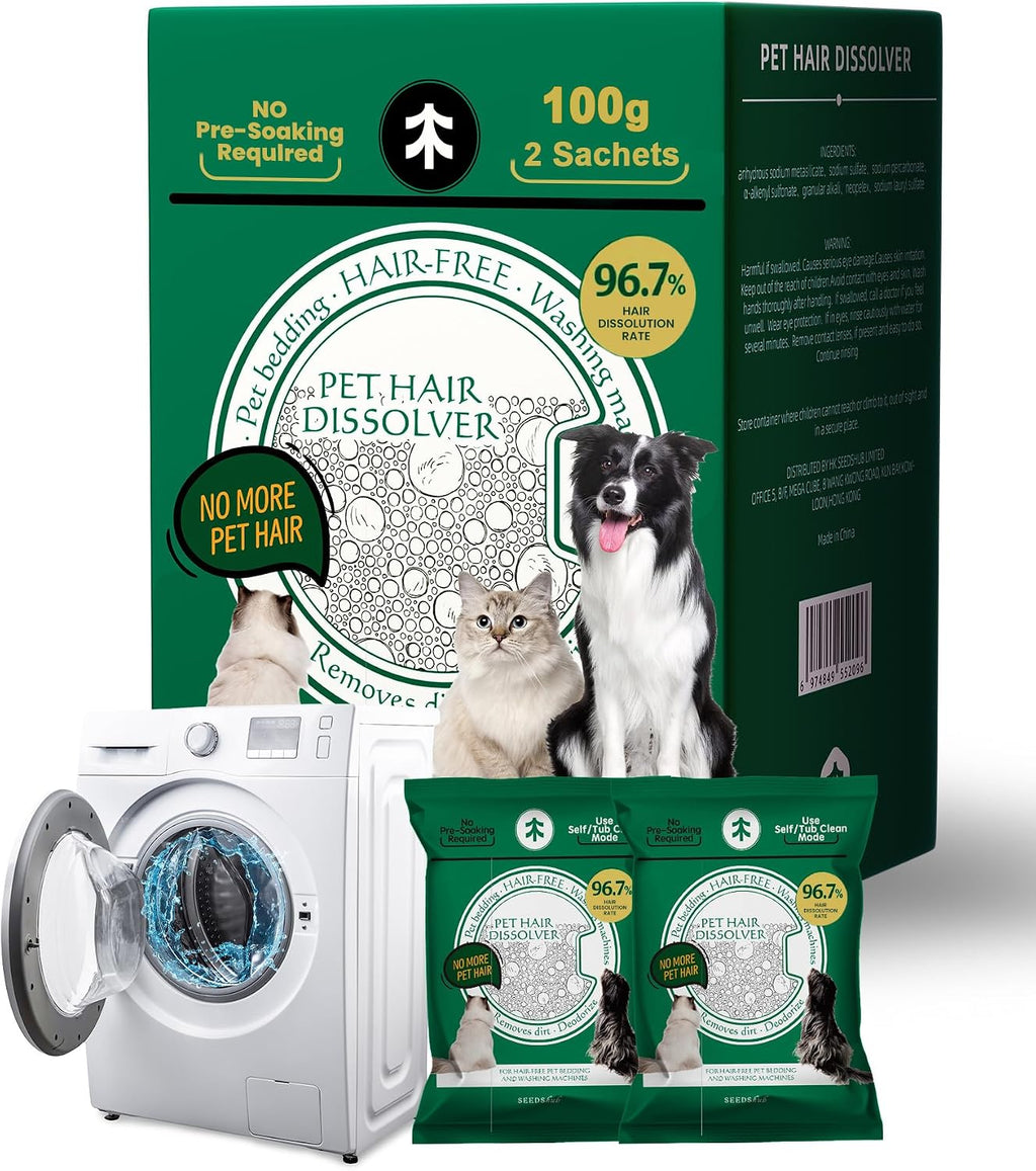 Semech pet hair dissolver sachets front view