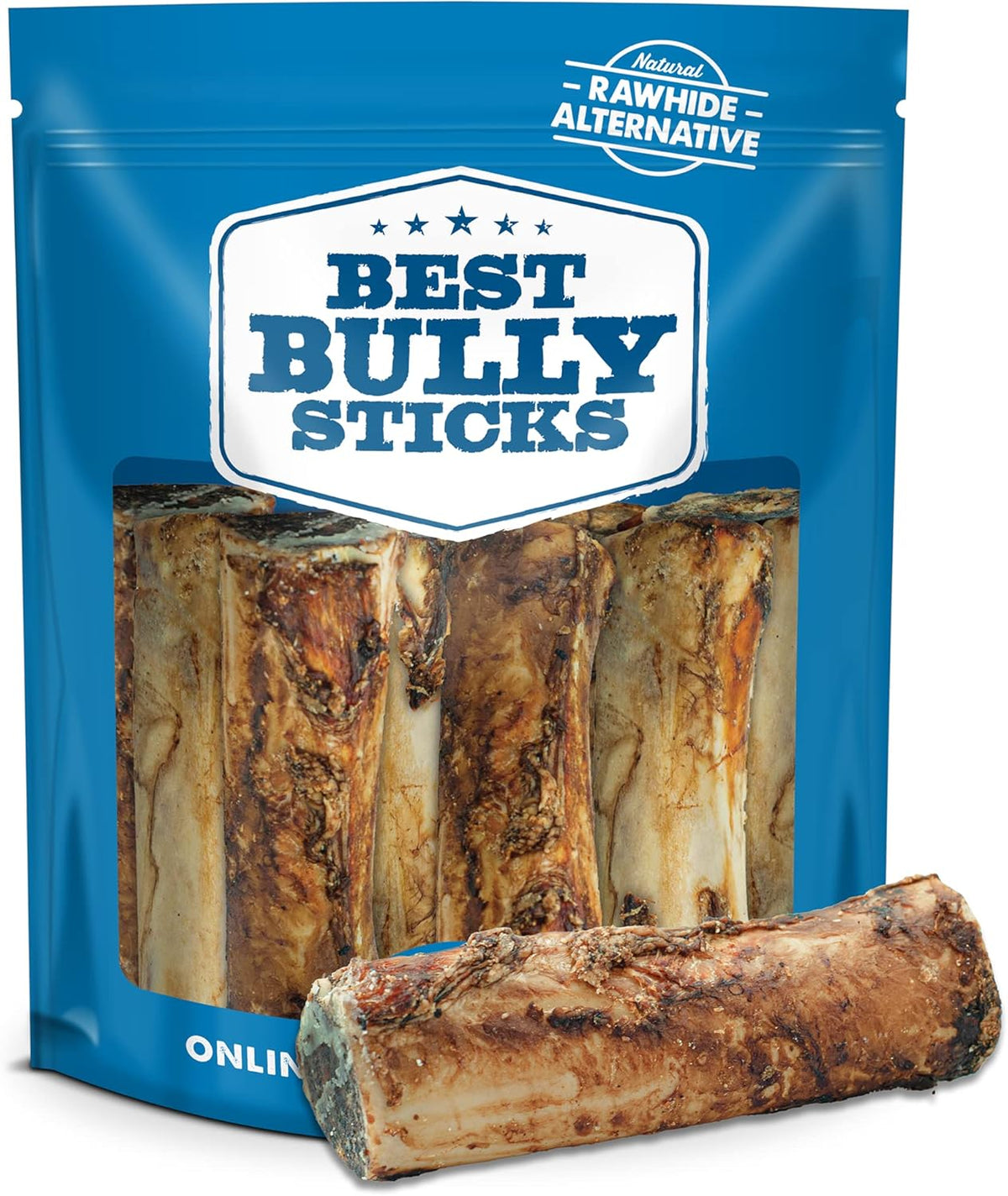 Best Bully Sticks Marrow Bones - 3 Count (Pack of 1) - USA Packed, Healthy Snack, Grass-Fed Beef, Long-Lasting, Great for Large Breeds - Image 10