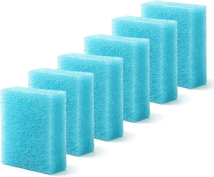 Aussio aquarium glass cleaning sponge six pack front view