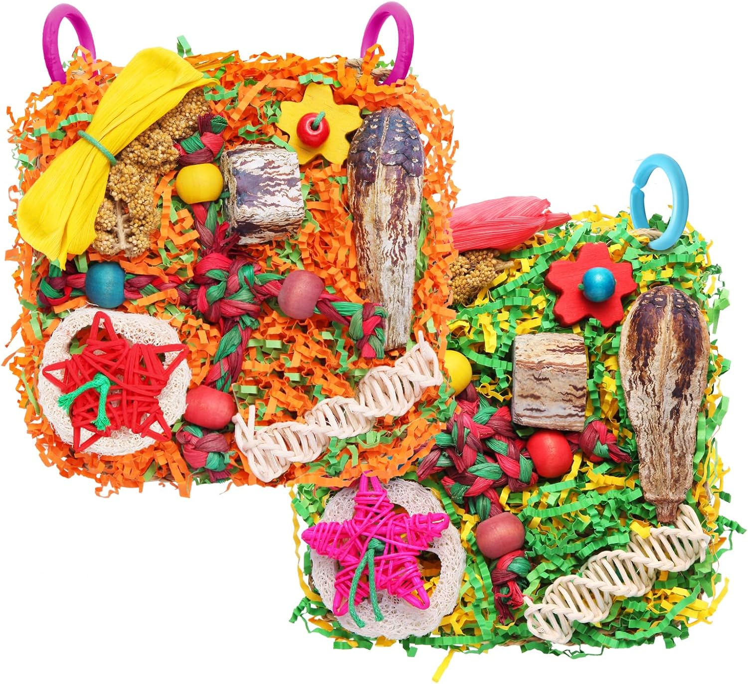Imported YIXUND pet bird toy for healthy beak maintenance and mental stimulation