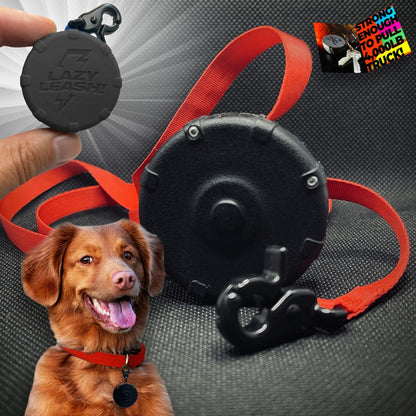 Mini Clip-On Power Leash Set - 2pc Heavy-Duty, Lightweight, Compact, Durable, Waterproof, Wearable, Adjustable Lead for Off-Leash Walking, Hiking, Training, Travel & Hands-Free Dog Control - Image 12