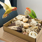 Safe chew toy for budgies and lovebirds
