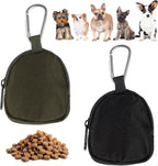 Tweruna 2 pieces dog treat pouch front view for pet training