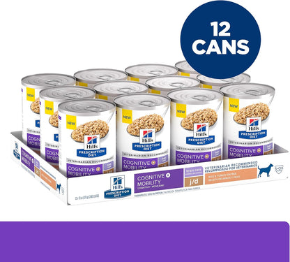 Hill's Prescription Diet rice and turkey entree thirteen ounce can label details