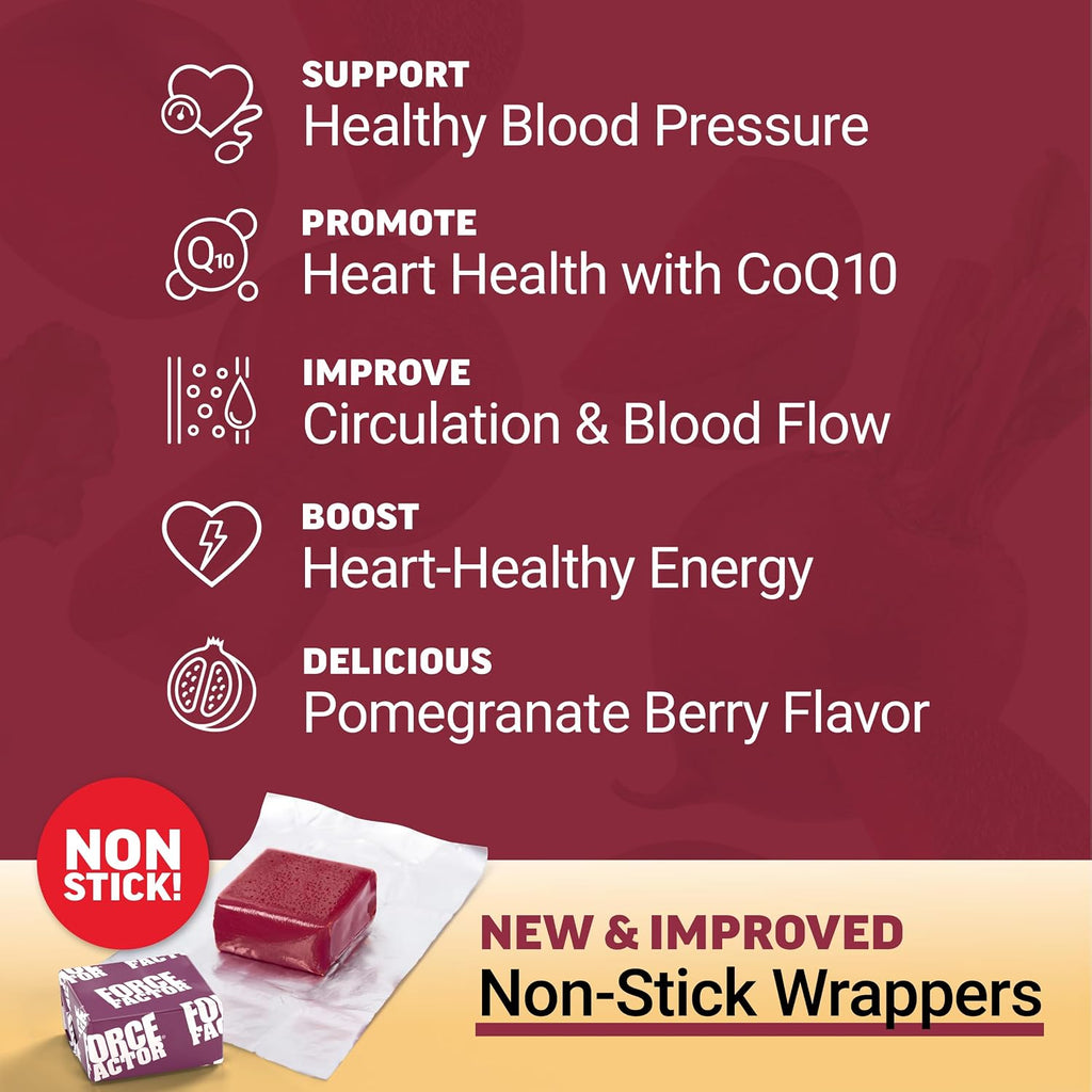 Force Factor Total Beets Ultimate Heart Health for Blood Pressure Support - Image 3