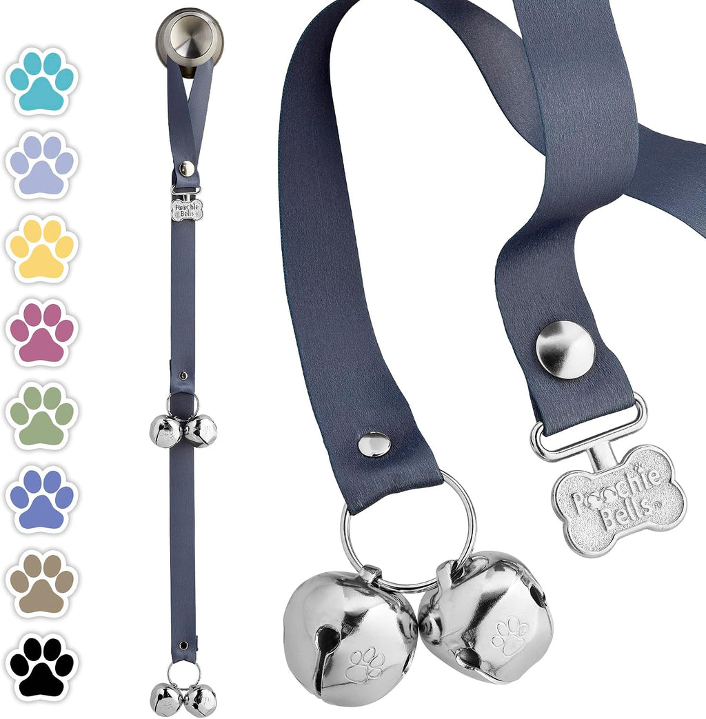 PoochieBells Dog Door Bells for Potty Training, Quick & Easy Puppy Potty Training Method Included, Handcrafted in USA with Loud, Paw-Safe Bells, Espresso - Image 12