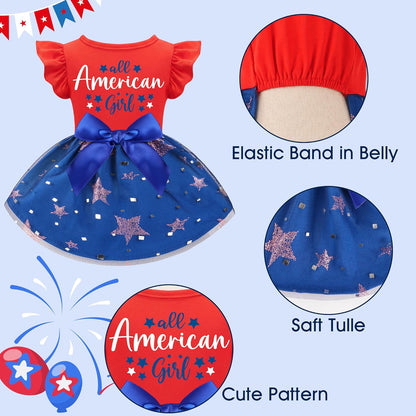 Small cat wearing the BAOBICUTE ruffle tulle holiday dress on a plain background