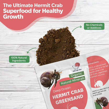 USA-sourced mineral powder for hermit crab health