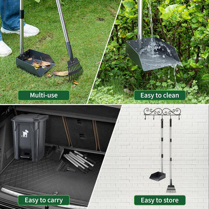 Hands free foot pedal operation on twenty litre Biubiucat dog poop trash bin