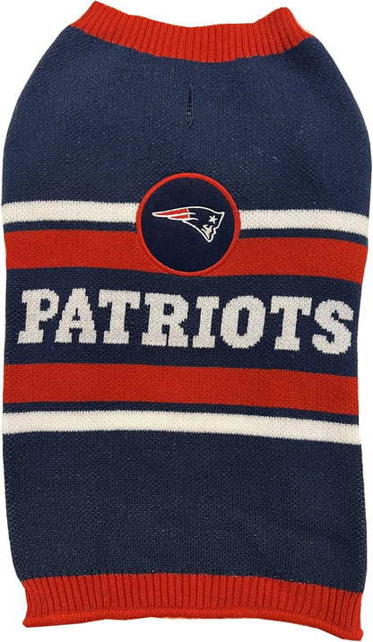 Pets First NFL Buffalo Bills Dog Sweater, Size Small. Warm and Cozy Knit Pet Sweater with NFL Team Logo, Best Puppy Sweater for Large and Small Dogs, Team Color (BUF-4179-SM) - Image 11