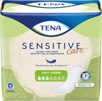 TENA Intimates Ultra Thin Light Bladder Leakage Pad packaging front view for light absorbency.