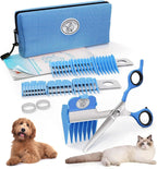 SCAREDY CUT Silent Pet Grooming Kit for Dog, Cat and All Pet Grooming - A Quiet Alternative to Electric Clippers for Sensitive Pets (Left-Handed Pink) - Image 13