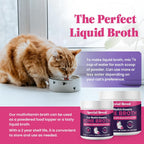Special Breed feline daily supplement powder showing the grass-fed beef bone broth ingredient highlight.