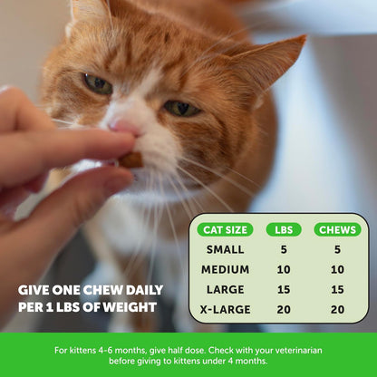 Cat Hairball Remedy Treats - Dual Texture Crunchy Creamy Hairball Treatment for Cats, Furball Relief Control Supplement with Fiber, Fish Oil for Indoor Cats Skin Coat Digestion (30-Day Supply) - Image 9