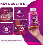Vitamatic prebiotic fiber supplement bottle lifestyle shot