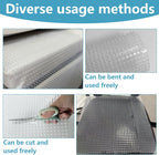 Transparent cat spike mat for yard protection