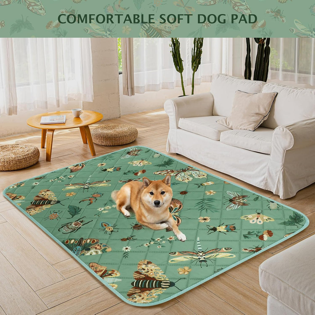 Folded Ieuumler washable puppy training pads set of two