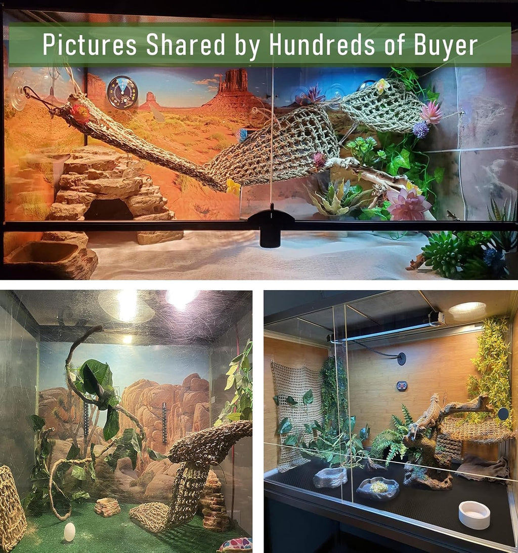 TankMatDecor artificial jungle vines and leaves