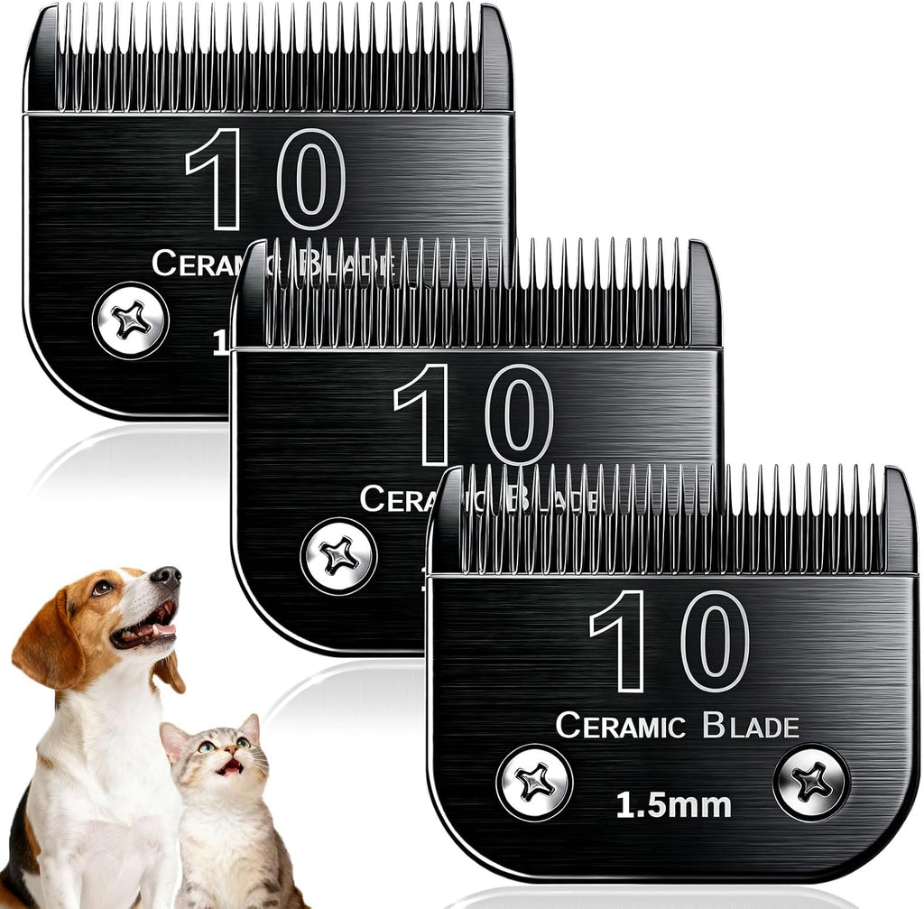 Dog Grooming Clipper Blades Replacement Compatible with Andis Dog Clippers,Most OsterA5, Wahl KM Series Pet Clippers (Black(5FC)) - Image 15