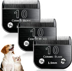 Dog Grooming Clipper Blades Replacement Compatible with Andis Dog Clippers,Most OsterA5, Wahl KM Series Pet Clippers (Black(5FC)) - Image 15
