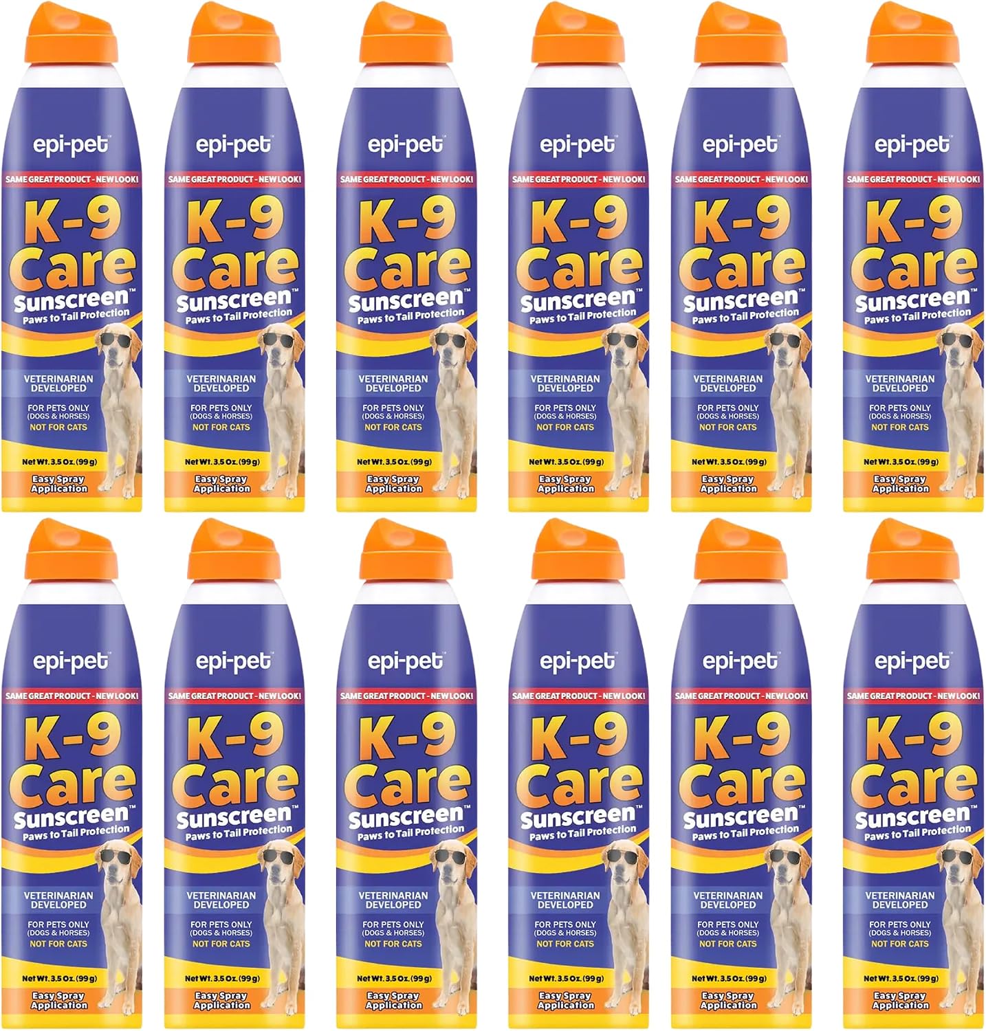 Epi-Pet K-9 Care Sunscreen, Paws to Tail Protection, Prevents Sunburns on Dogs and Horses, Sun Protector Spray, SPF 30+, Non-Greasy/Oily Solution - 3.5 oz (Pack of 2) - Image 11