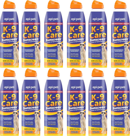 Epi-Pet K-9 Care Sunscreen, Paws to Tail Protection, Prevents Sunburns on Dogs and Horses, Sun Protector Spray, SPF 30+, Non-Greasy/Oily Solution - 3.5 oz (Pack of 2) - Image 11