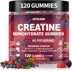 Hofnie creatine monohydrate gummies front view bottle