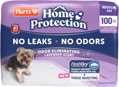 Hartz Home Protection Super Absorbent Odor Eliminating Lavender Scented No Leak Dog Pads, 50 count - Image 10