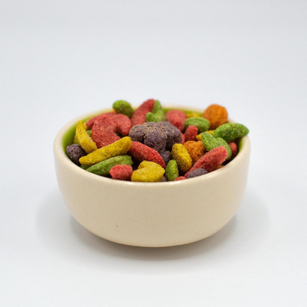 Side view of ZuPreem FruitBlend 1.6 kg bird food bag