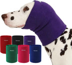 Dog & Cat Calming Hoodie - Soft Double-Layer Ear and Neck Cover for Anxiety Relief & Noise Protection, Elastic Pet Head Wrap for Grooming, Bath, Drying & Fireworks - Image 10