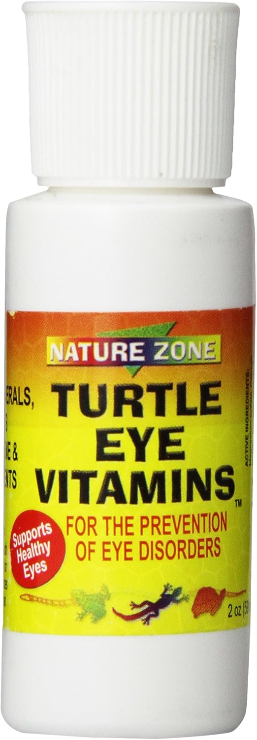 Nature Zone Turtle Eye Vitamin Supplement 2 Fluid Ounce bottle front view