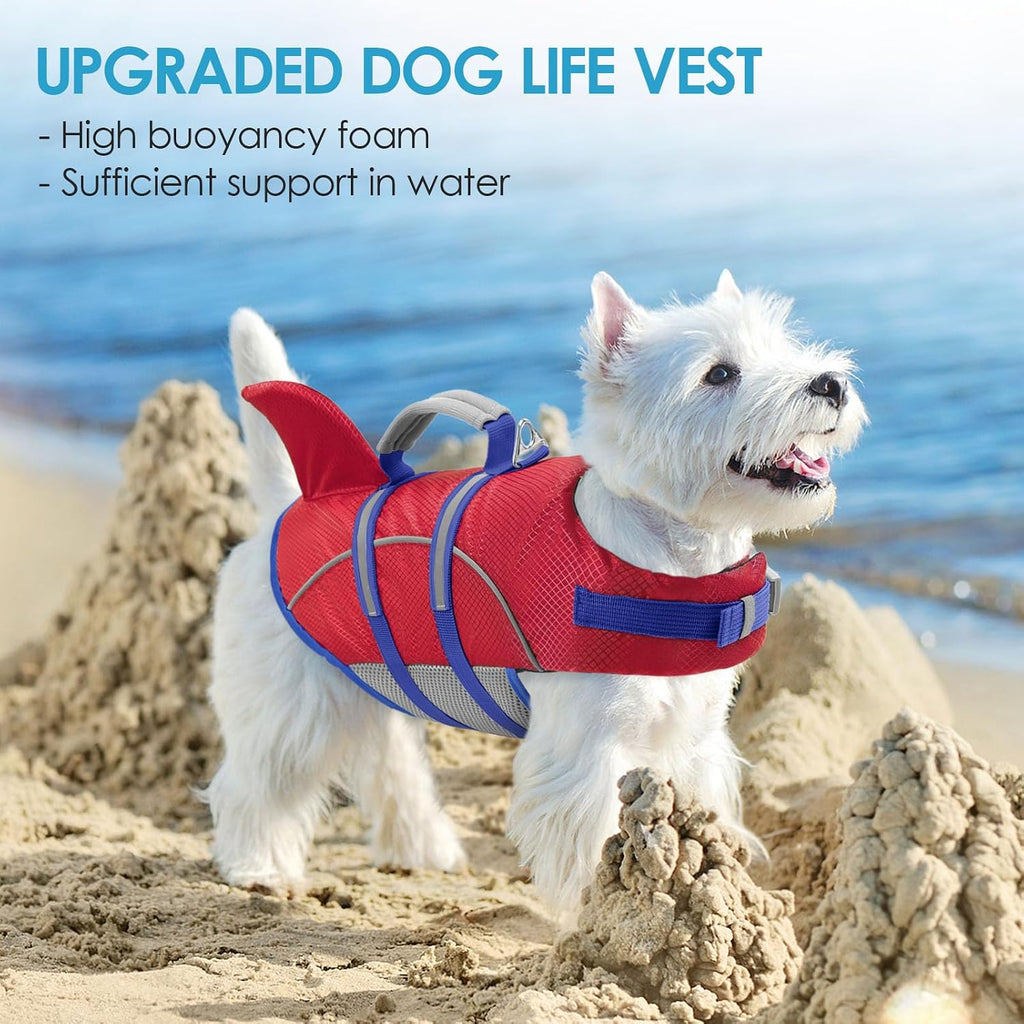AOFITEE imported puppy life jacket for french bulldogs