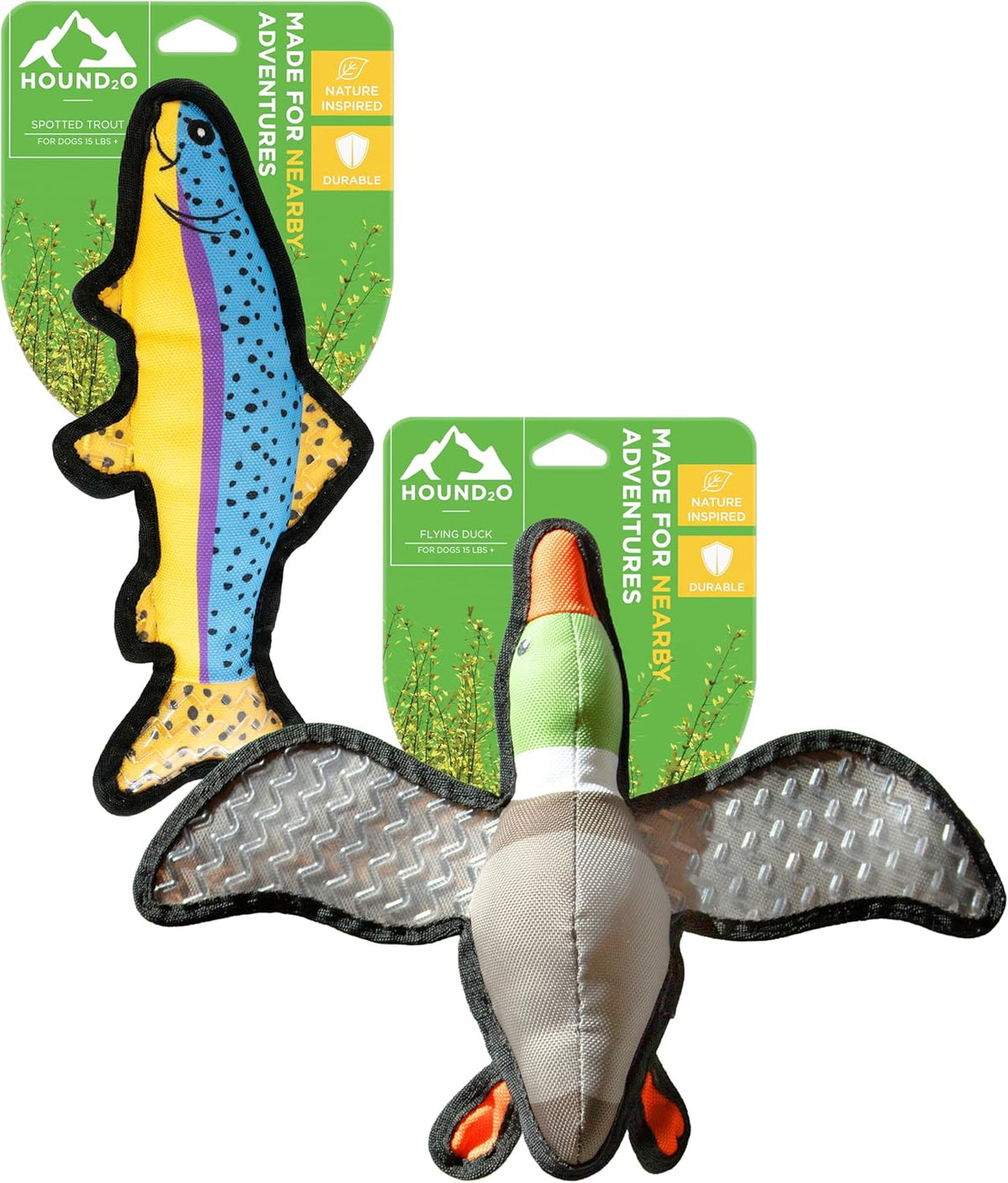 Dog Toys | Flying Duck Stuffed Animal Squeaky Toy for Dogs | Interactive Squeaky Dog Toys Built for Adventure - Image 12
