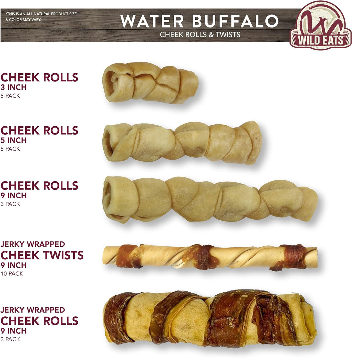 Wild Eats safe digestible single source protein pet treats